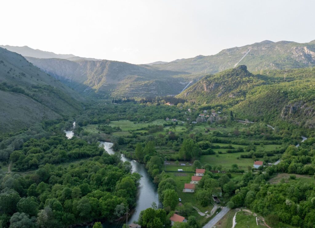 Camping near Ostrog Monastery