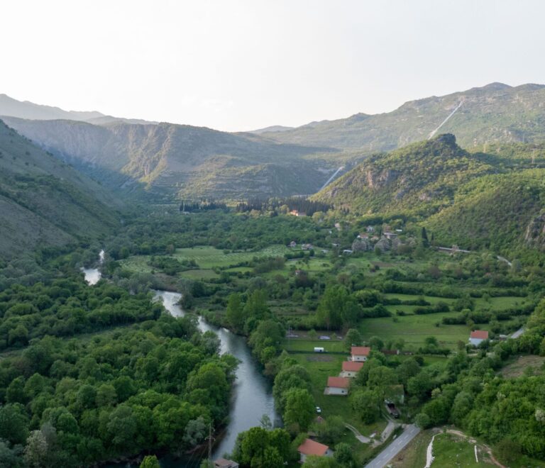 Camping near Ostrog Monastery